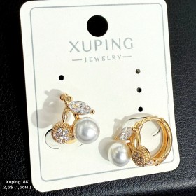Сережки Xuping18К 20578 (1.5см) 